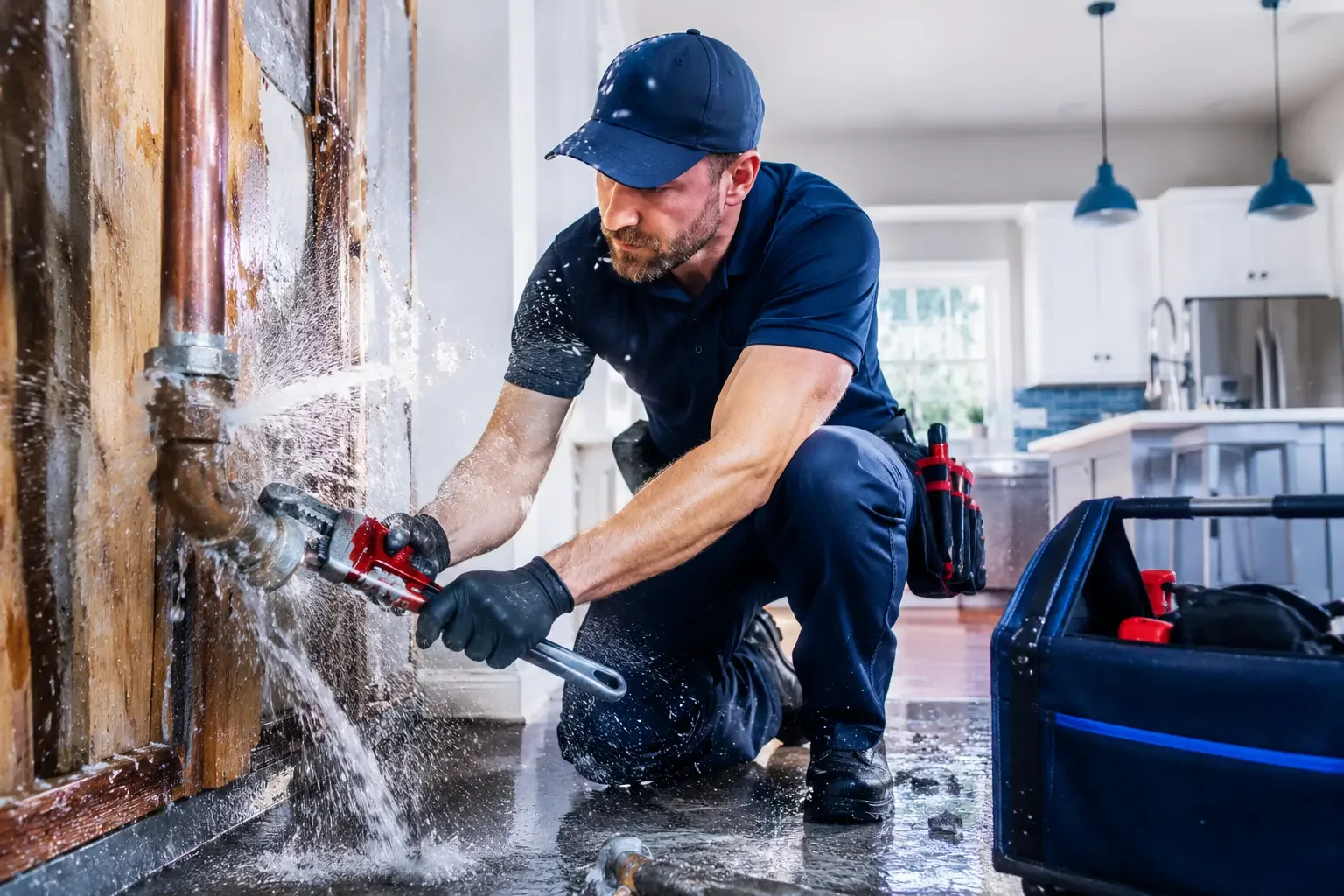 Local emergency pipe repair professionals in Martinsville, OH